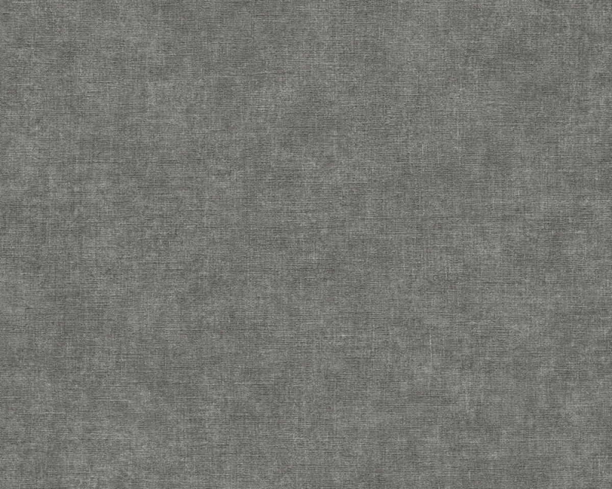 Moderná tapeta s matnou textilnou štruktúrou, šedá, čierna 39566-3